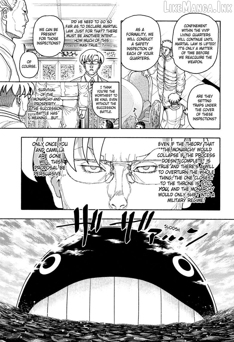 Hunter x Hunter, Chapter 417 image 11